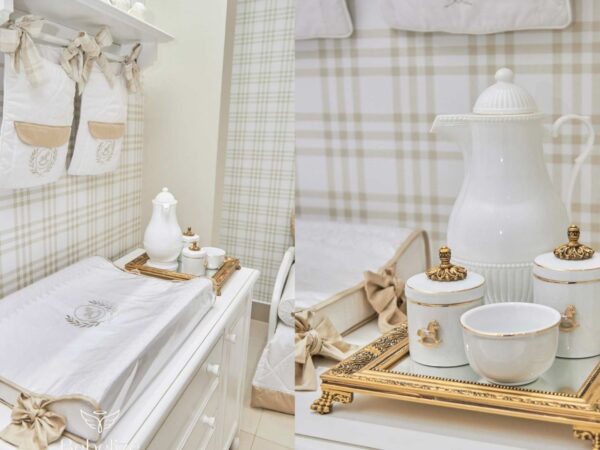 Organização com estilo para a troca do bebê: como montar uma bancada funcional e linda com o Kit Higiene