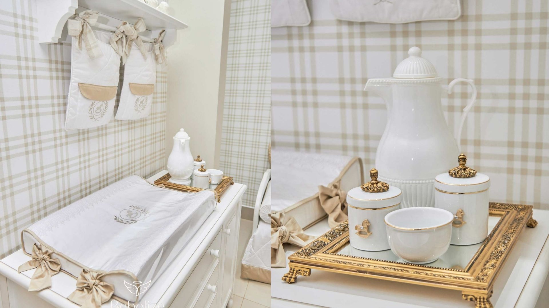 Organização com estilo para a troca do bebê: como montar uma bancada funcional e linda com o Kit Higiene