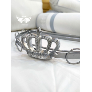 Dossel Royal Baby 1 peça Prata